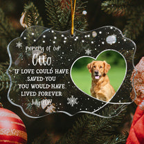 Forever Loved - Personalized Acrylic Ornament