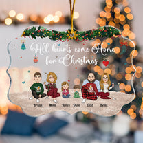 All Hearts Come Home For Christmas - Personalized Acrylic Ornament