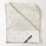 Our First Valentines Together - Personalized Couple Blanket