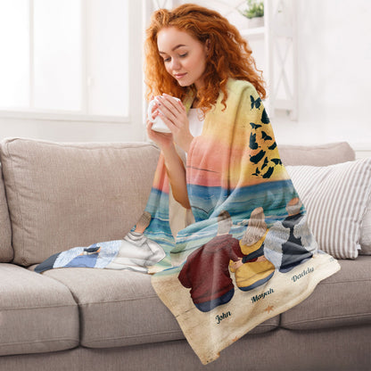 Until We Meet Again - Personalized Memory Blanket