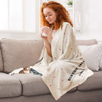 Our First Valentines Together - Personalized Couple Blanket