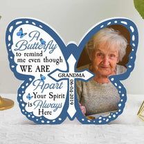 A Butterfly To Remind Me - Personalized Photo Light Box