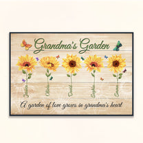A Garden Of Love - Personalized Poster/Wrapped Canvas