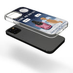 A Girl And Her Dogs/Cats A Bond That Can’t Be Broken - Personalized Clear Phone Case