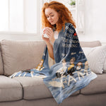 A Hug Sent From Heaven - Personalized Blanket