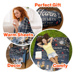 A Hug Sent From Heaven - Personalized Blanket