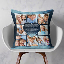 A Hug Sent From Heaven - Personalized Photo Pillow (Insert Included)