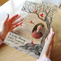 A Limb Has Fallen - Personalized Acrylic Photo Plaque