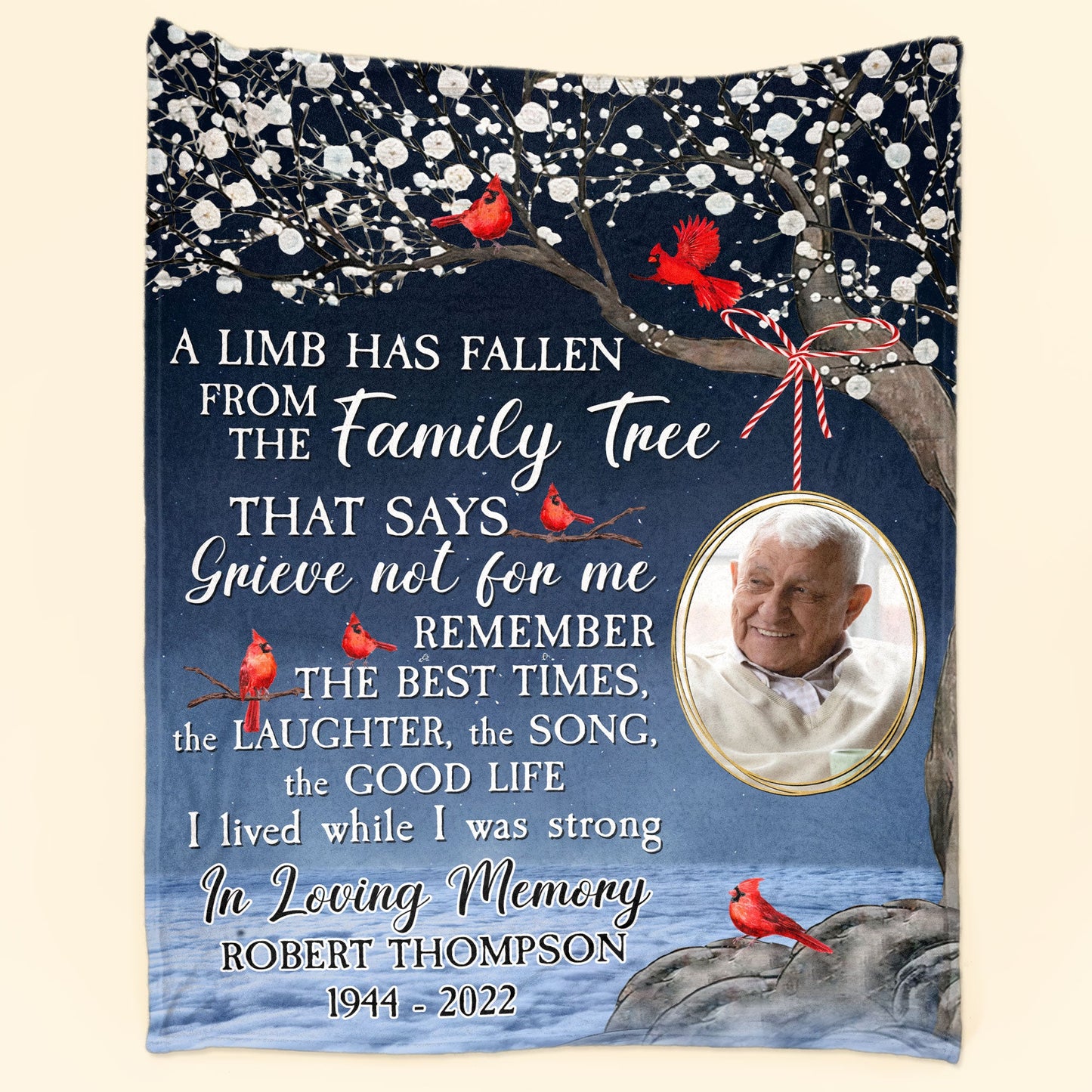 A Limb Has Fallen - Personalized Blanket