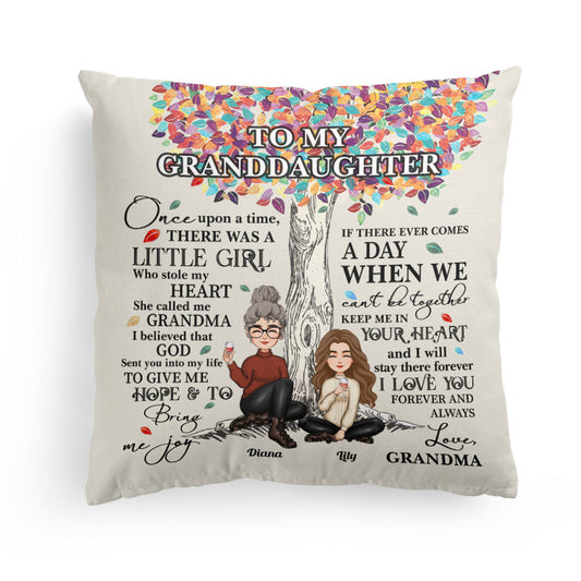 A Little Girl Who Stole My Heart - Personalized Pillow (Insert Included) - Birthday, Loving Gift For Granddaughters And Grandsons