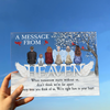 A Message From Heaven - Personalized Acrylic Plaque