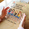 A Sister Is God&#39;s Way - Personalized Acrylic Plaque 