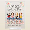 A Sister Is God&#39;s Way - Personalized Acrylic Plaque 