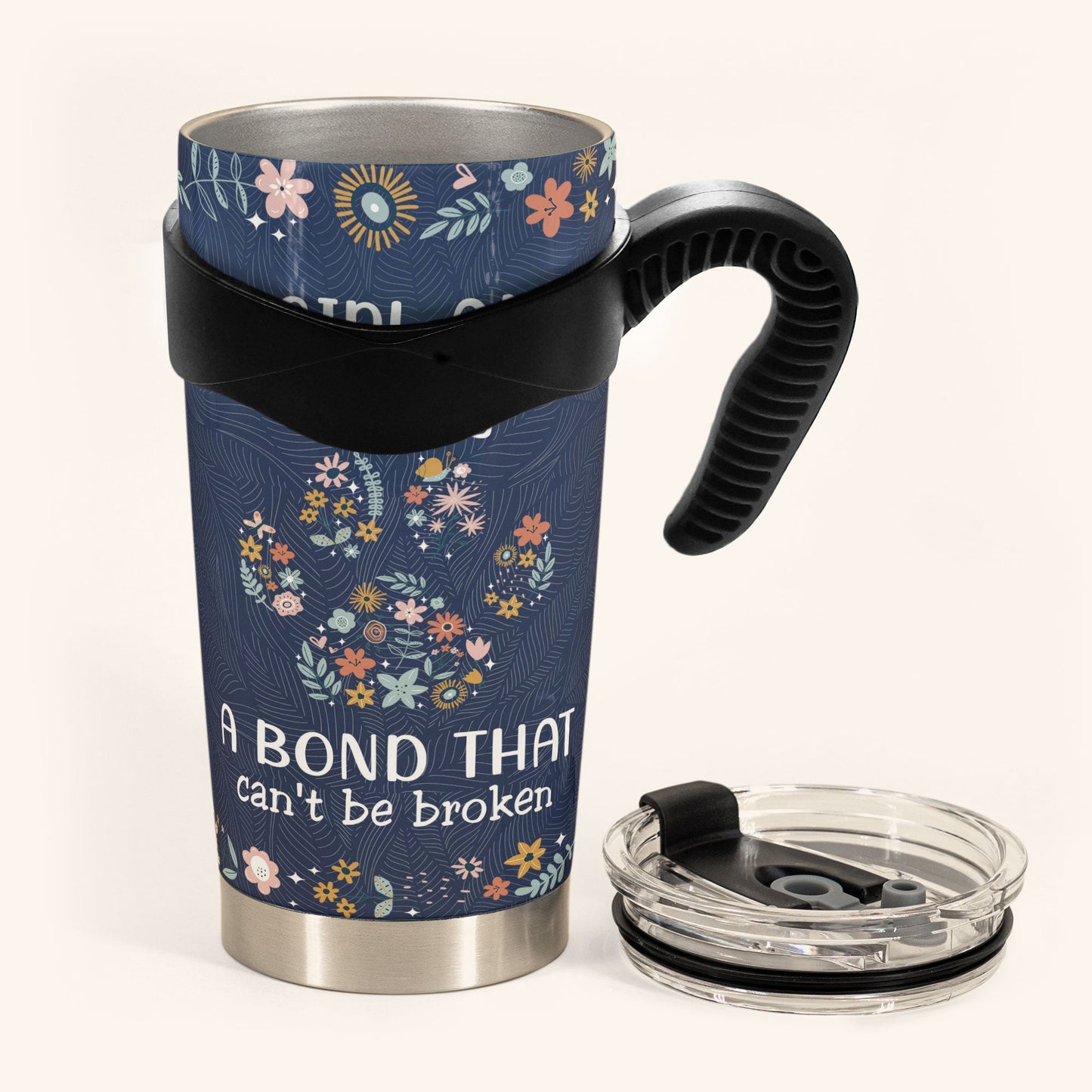 A Girl And Her Dog Unbreakable Bond New - Personalized Tumbler Cup