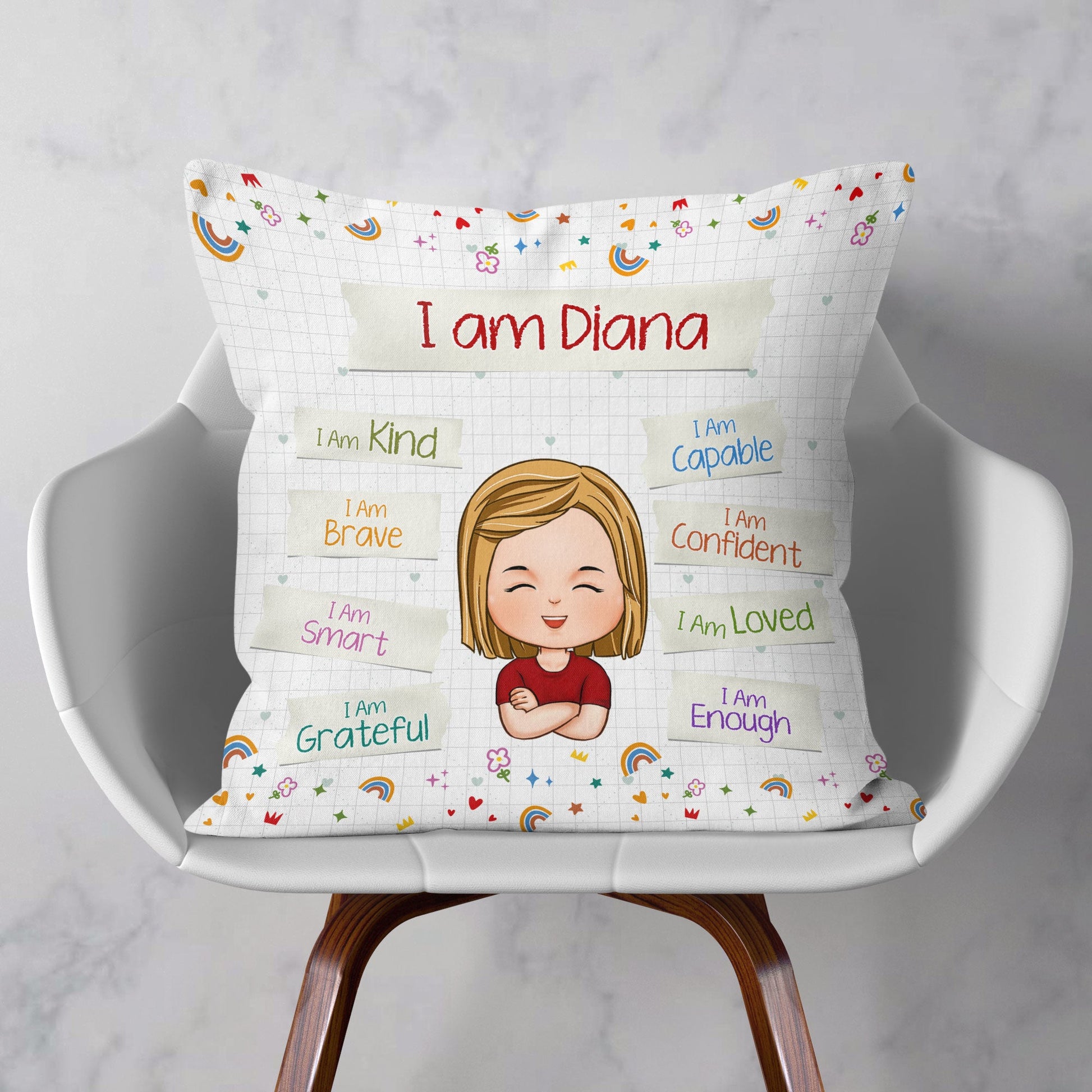 Personalized Photo Pillow Family Love - GearDen