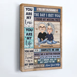All Of My Last To Be With You - Personalized Poster/Wrapped Canvas - Christmas, Anniversary, Birthday Gift For Couples, Husband, Wife, Lovers, Anniversary, Engagement