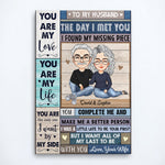 All Of My Last To Be With You - Personalized Poster/Wrapped Canvas - Christmas, Anniversary, Birthday Gift For Couples, Husband, Wife, Lovers, Anniversary, Engagement