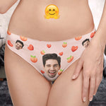 All This Ass Is Just For Him - Personalized Photo Women's Low-Waisted Brief