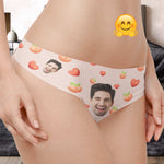 All This Ass Is Just For Him - Personalized Photo Women's Low-Waisted Brief