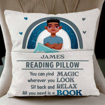 All You Need Is A Book - Personalized Pocket Pillow (Insert Included)