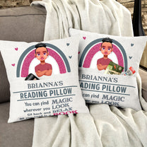 All You Need Is A Book - Personalized Pocket Pillow (Insert Included)