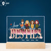 Always Besties - Personalized Led Light - Birthday Gift For Besties, Sisters, Sistas