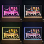 Always Besties - Personalized Led Light - Birthday Gift For Besties, Sisters, Sistas