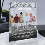 Always Here By Your Side - Personalized Acrylic Plaque - Memorial Gift Mother's Day Gift For Daughter, Son, Family