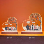 Always On My Mind, Forever In My Heart - Personalized LED Light