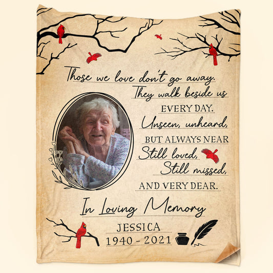 Always On Our Minds, Forever In Our Hearts - Personalized Blanket