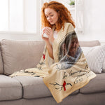 Always On Our Minds, Forever In Our Hearts - Personalized Blanket