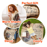 Always On Our Minds, Forever In Our Hearts - Personalized Blanket