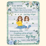 Always Sisters - Personalized Blanket