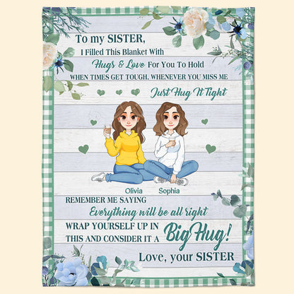 Always Sisters - Personalized Blanket