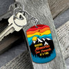 Always Take The Scenic Route - Personalized Keychain