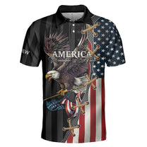 America Remember And Honor - Custom Polo Shirt