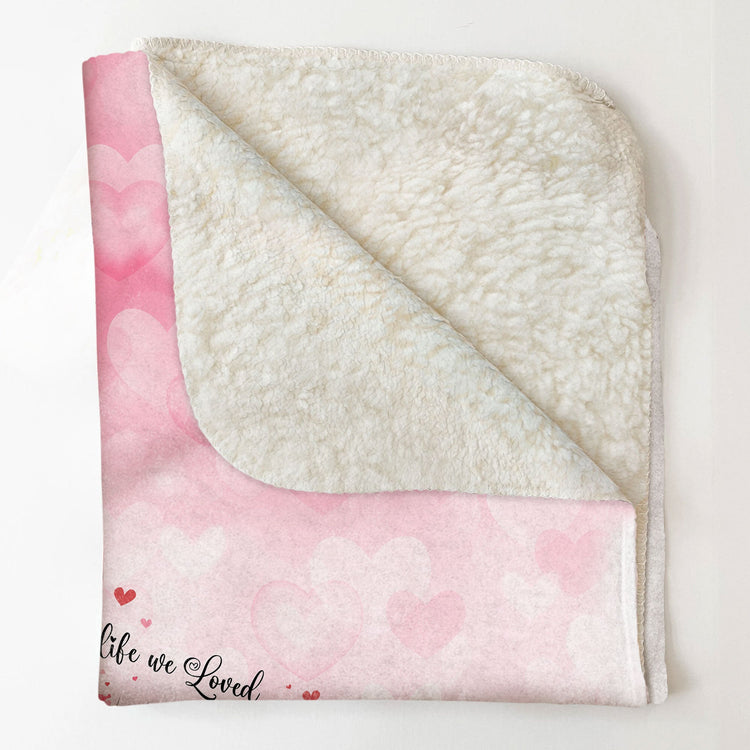 And So Together We Build A Life We Loved - Personalized Blanket - Birthday, Loving, Valentine Gift For Couple, Husband, Wife, Life Partners