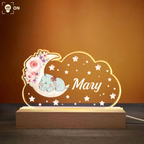 Animal Sleeping Kid Night Light - Personalized LED Light