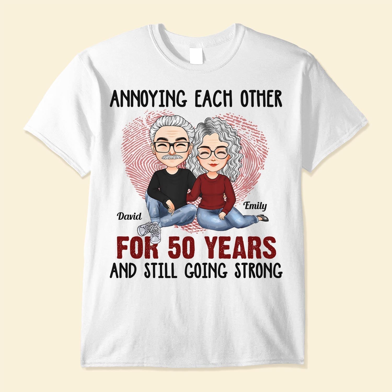 Annoying Each Other For Years And Still Going Strong - Personalized Shirt - Christmas, Anniversary, Birthday Gift For Couples, Husband, Wife, Lovers, Anniversary, Engagement