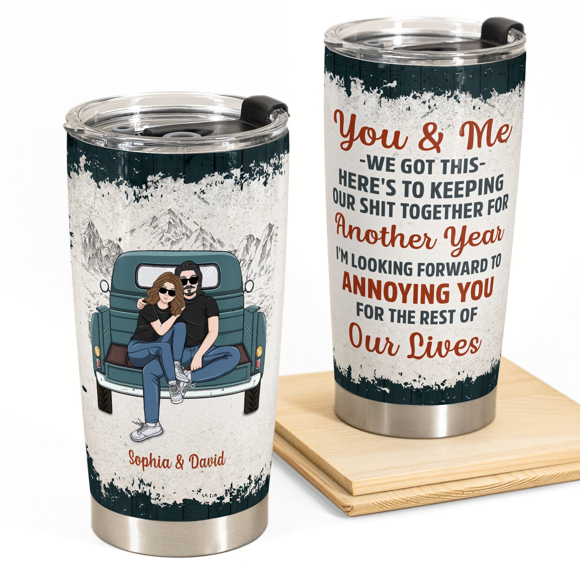 I Am Yours I Love You - Personalized Tumbler Cup - Anniversary, Valent –  Macorner