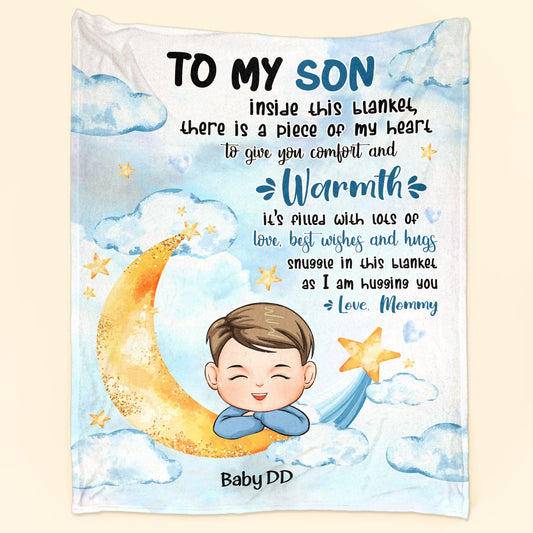 As I'm Hugging You - Personalized Blanket