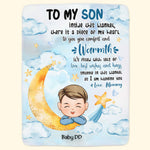 As I'm Hugging You - Personalized Blanket