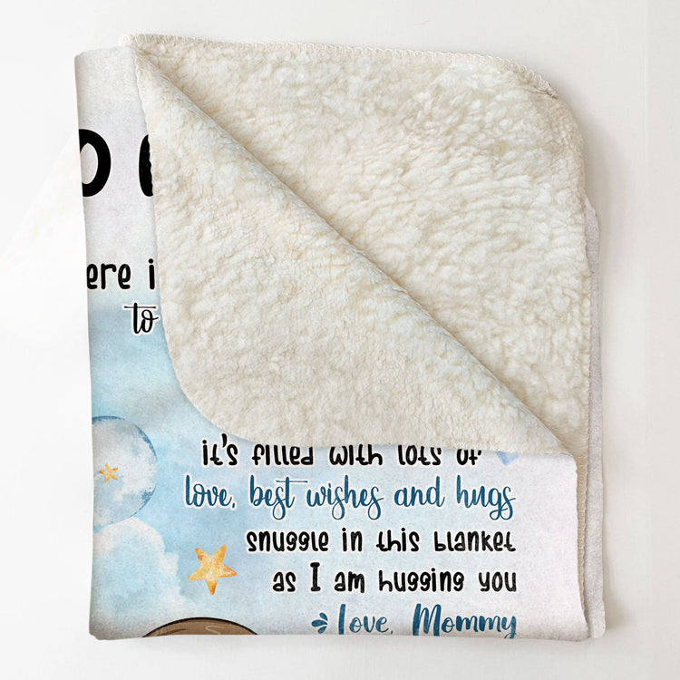 As I'm Hugging You - Personalized Blanket