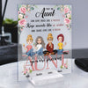 Aunt, You Are Precious - Personalized Acrylic Plaque