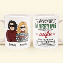 Awesome Husband Awesome Wife - Personalized Mug - Christmas Gift For Husband And Wife