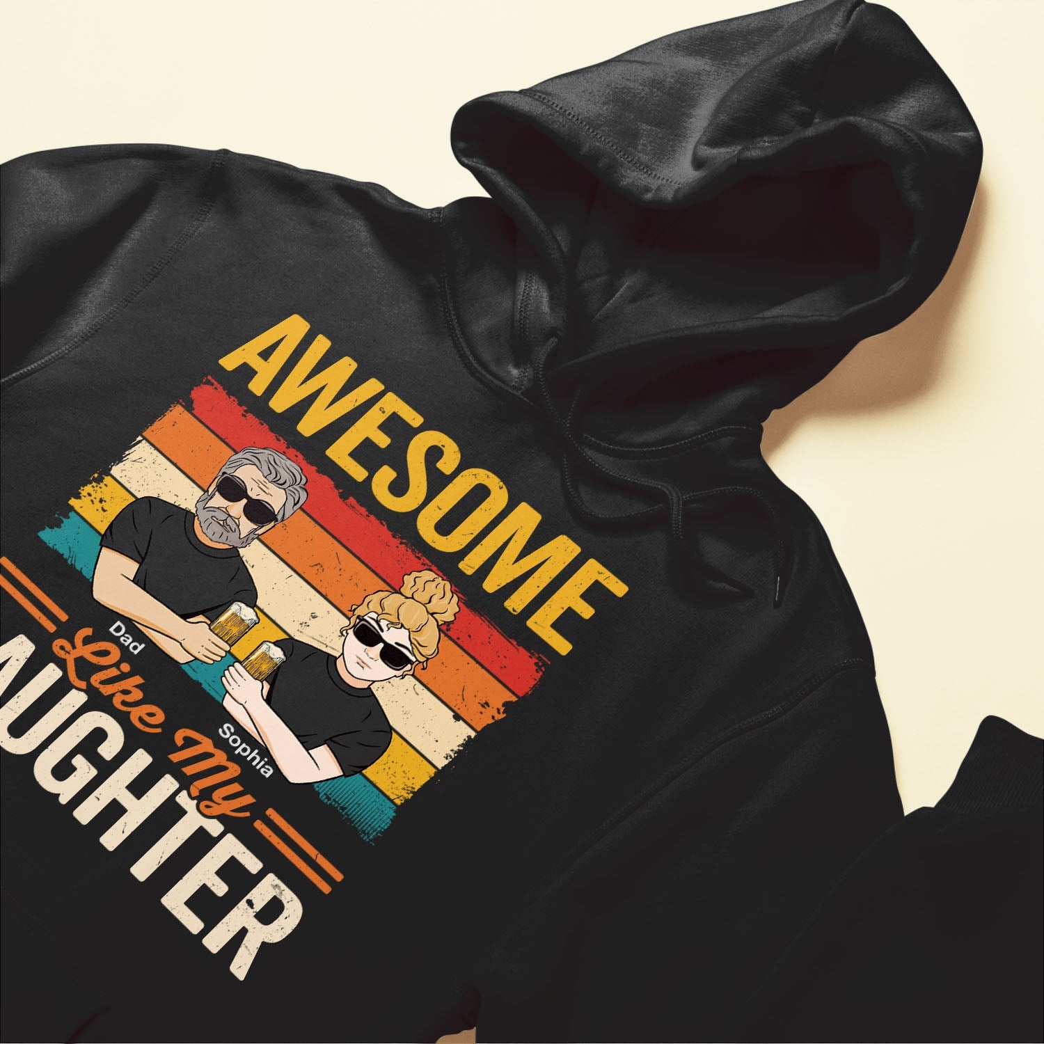 Awesome Like My Daughter - Personalized Shirt