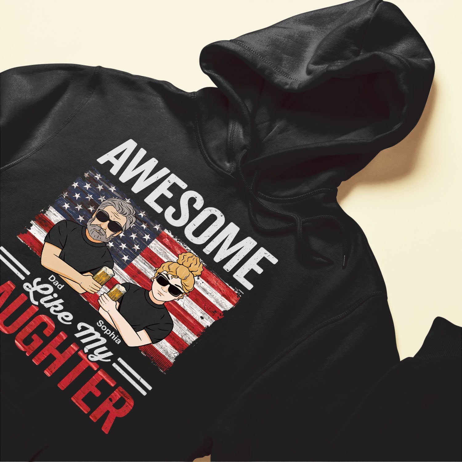 Awesome Like My Daughter - Personalized Shirt