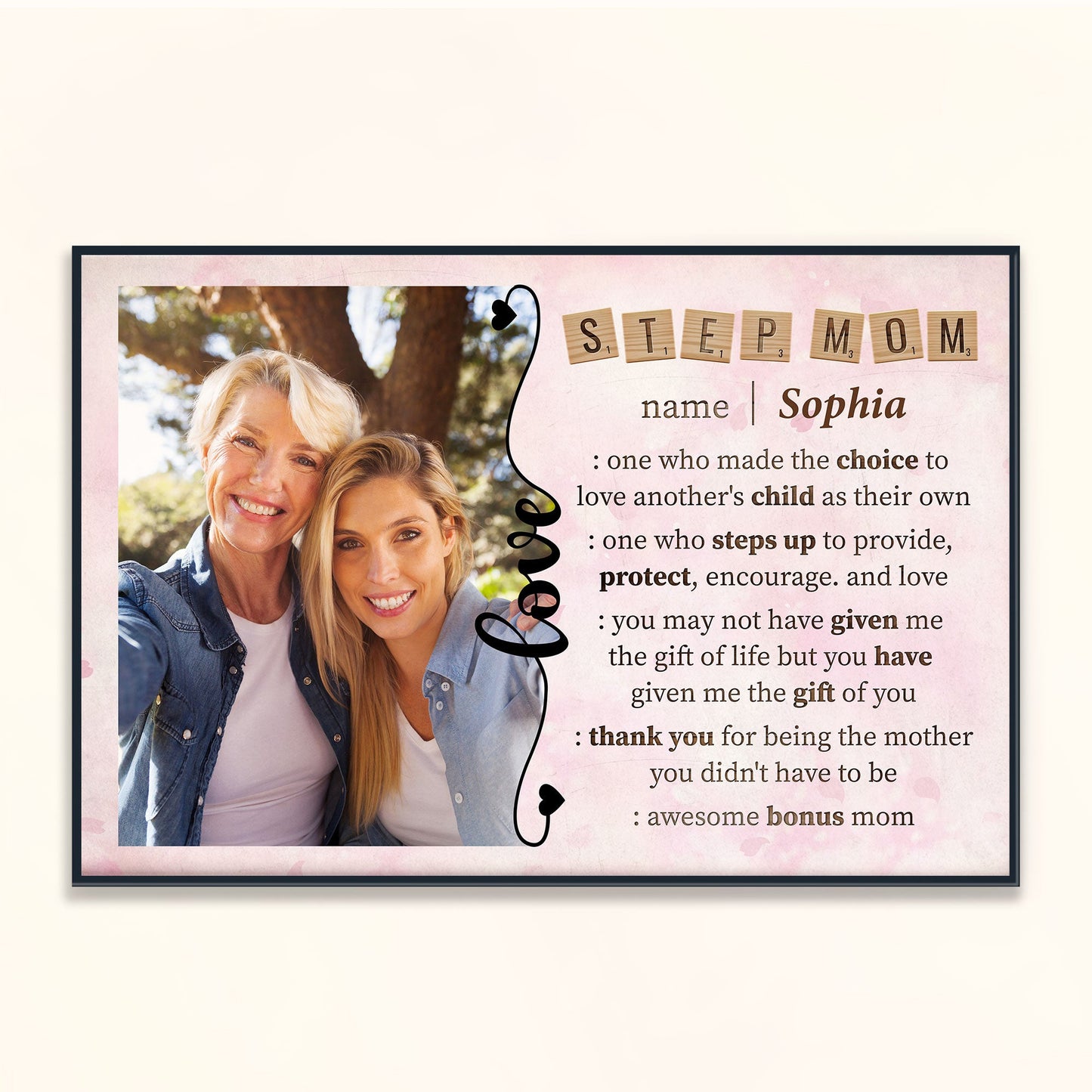 Best Bonus Mom Gifts - Stepmom Gifts - Gifts For Step