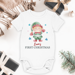 Baby 1st Christmas Gift For Newborn - Personalized Baby Onesie