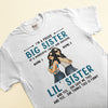 Back To Back Proud Sisters - Personalized Shirt - Gifts For Sisters